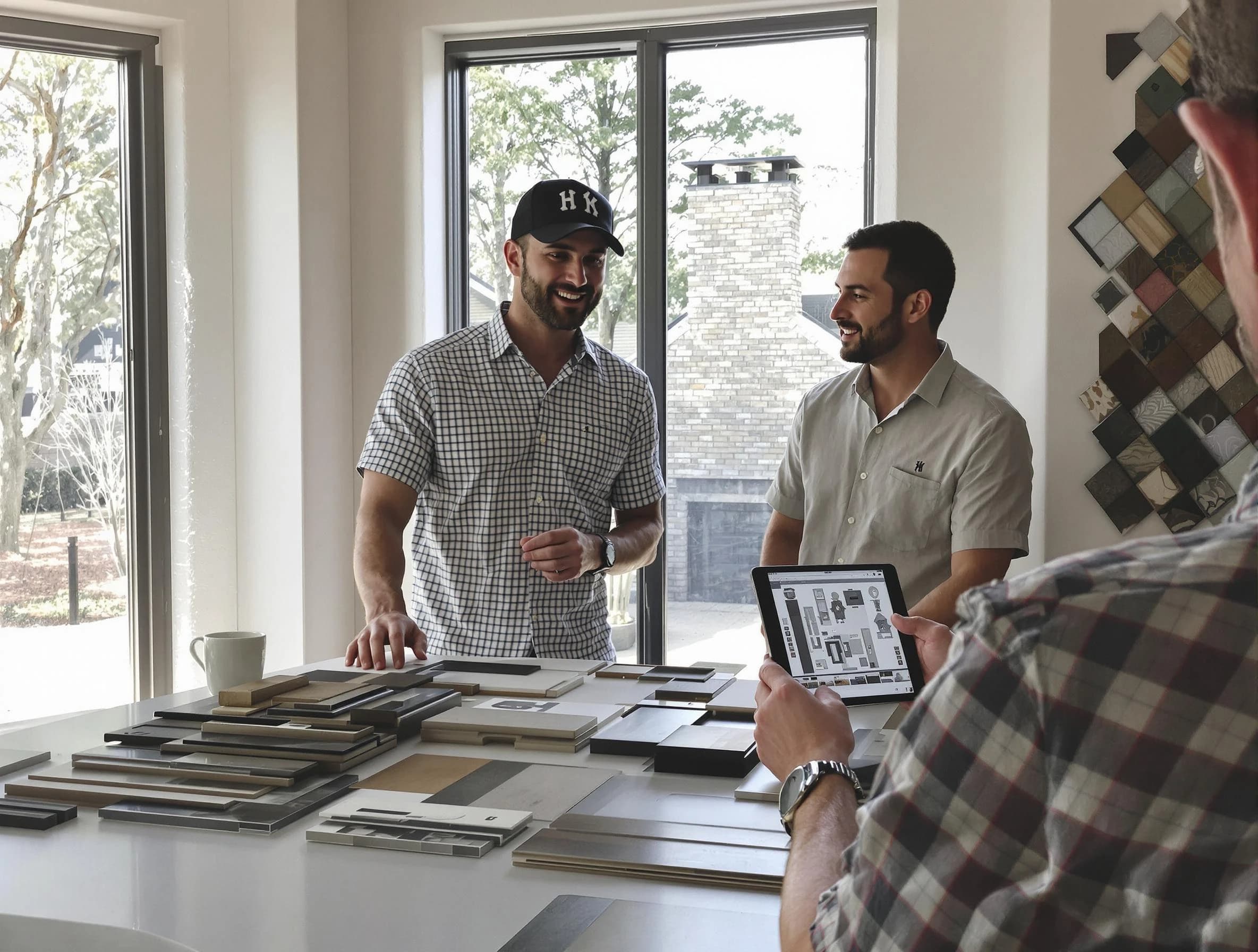 Lake Wilderness Chimney Sweep remodeling a chimney and fireplace in Lake Wilderness, VA