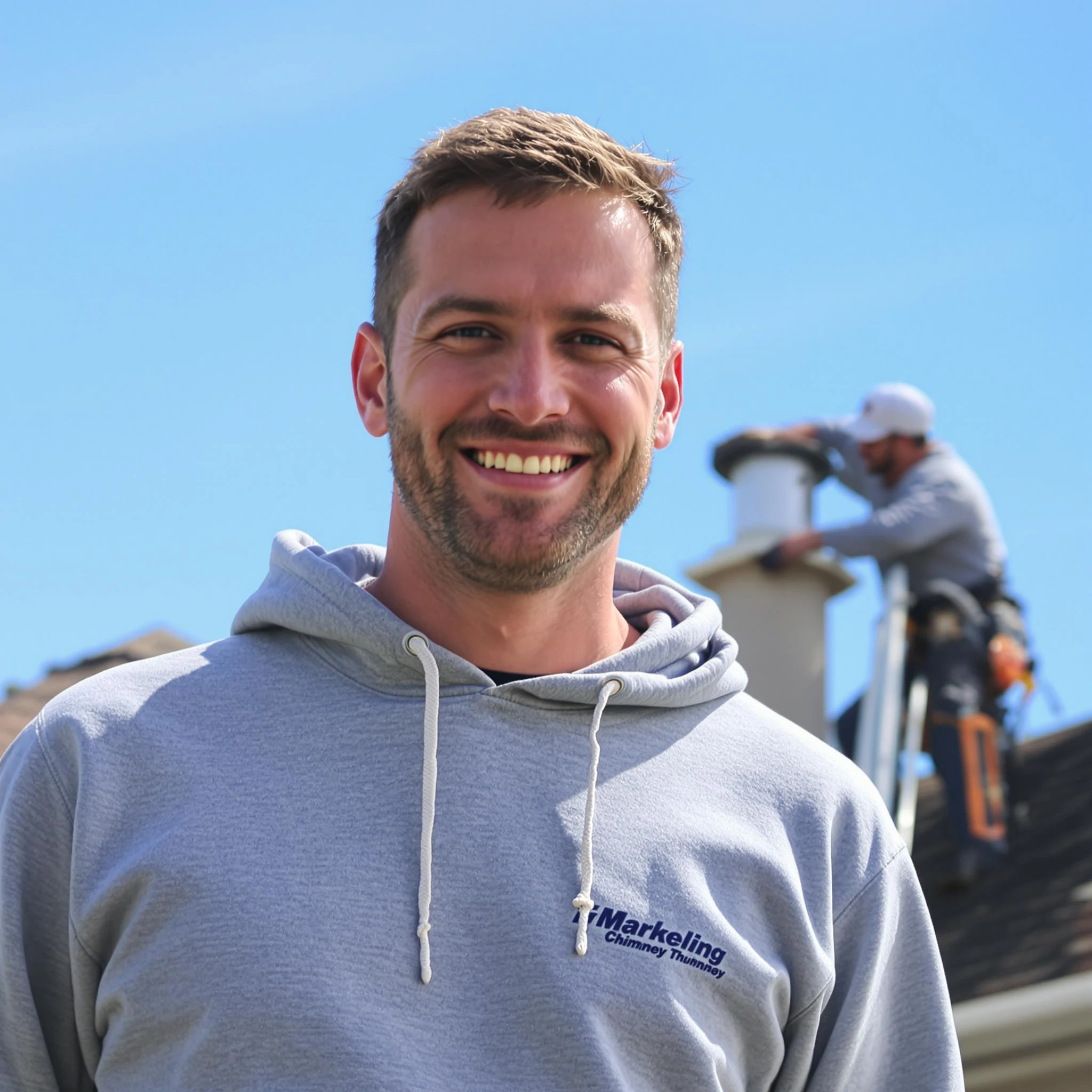 The Lake Wilderness Chimney Sweep team.